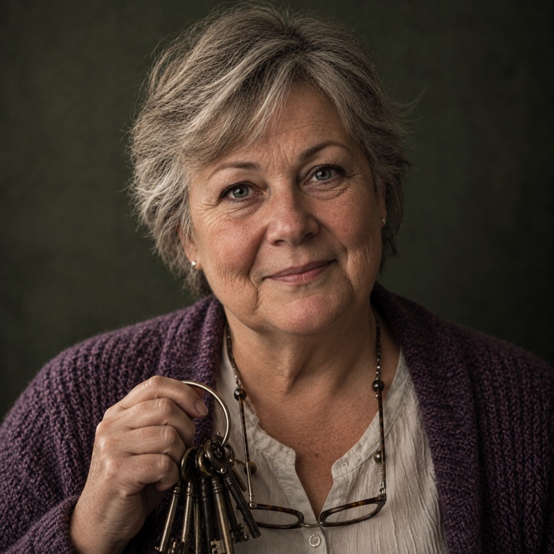 Porträtt av Ingrid Ahl