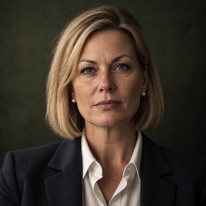 Porträtt av Lena Wikström